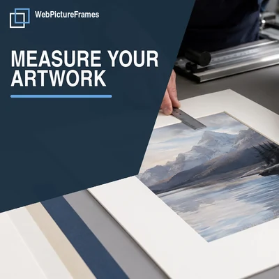 How to Measure Artwork for a Picture Frame