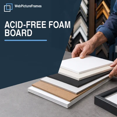Acid-Free Foam Board for Picture Framing