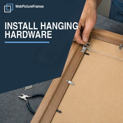 How to Install Hanging Hardware on a Wood Frame