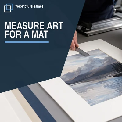 How to Measure Artwork for a Custom Mat