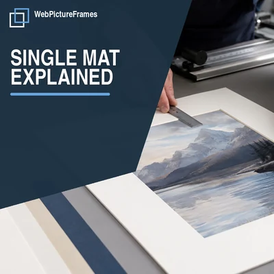 What Is a Single Picture Mat?