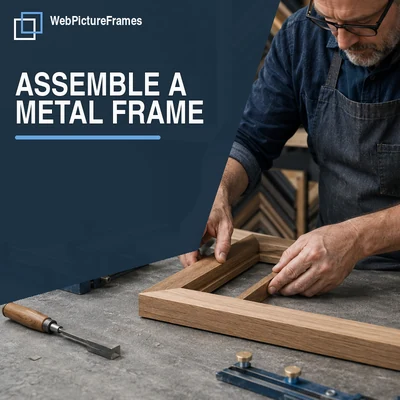 How to Assemble and Fit a Metal Picture Frame