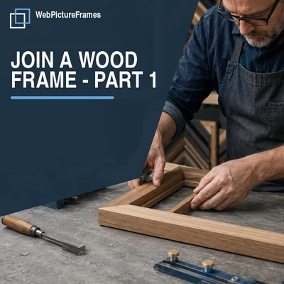 How to Join a Wood Picture Frame with Dovetail Keys - Part 1