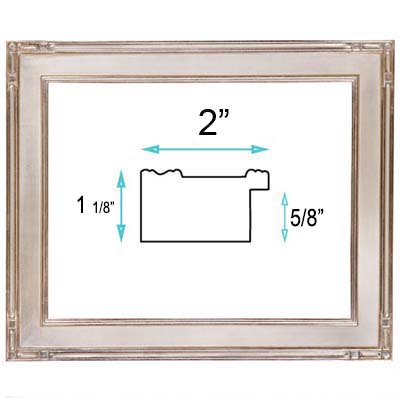 Creative Mark Plein Air Wooden Picture Frame -Single Open Frame - Size 8x10 - Mahogany