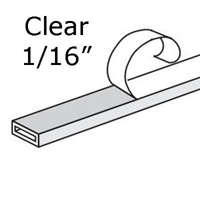 Glass Spacers Clear 1/16