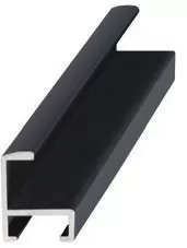 Matte Black Anodized Nielsen Metal Picture Frame