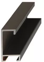 Frosted Walnut Nielsen Metal Picture Frame