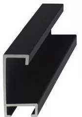 Matte Black Nielsen Metal Picture Frame