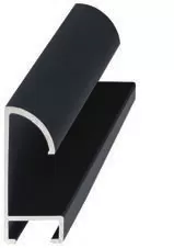 Brushed Satin Black Nielsen Metal Picture Frame