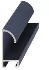 Brushed Satin Sapphire Nielsen Metal Picture Frame