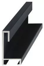 Matte Black Anodized Nielsen Metal Picture Frame