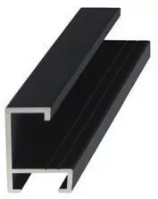 Anodized MatteBlack Nielsen Metal Picture Frame