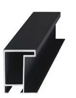 Matte Black Anodized Nielsen Metal Picture Frame