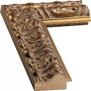 Gold Wood Frame Ornate