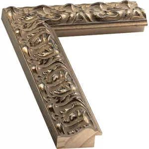 Distressed Silver Picture Frame