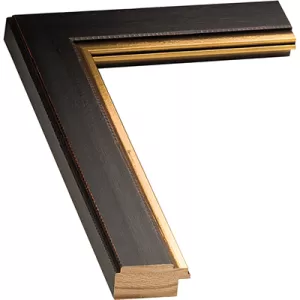 Gold Black Frame