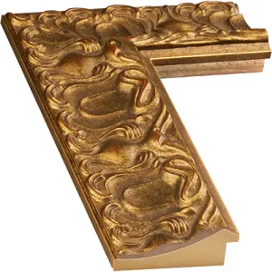 Gothic Picture Frame Gold