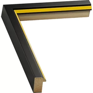 Black And Yellow Picture Frame