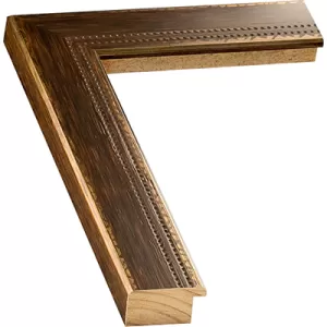 Brown And Gold Picture Frame