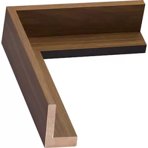 Walnut Finish Deep Float