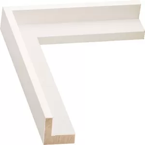 White Floating Canvas Frame