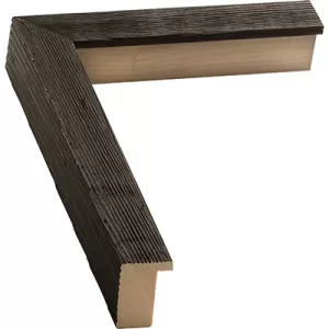 Rustic Black Wood Picture Frame
