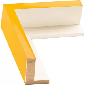 Yellow Floating Frame For Art