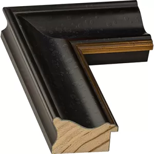 Distressed Black Picture Frame