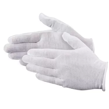 White Cotton Inspection Gloves