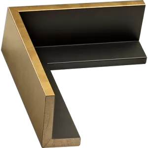 Extra Large Gold Float Frame