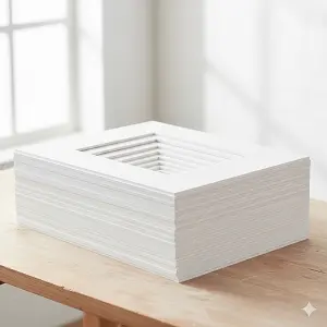 Bright White Double Mat Bundles
