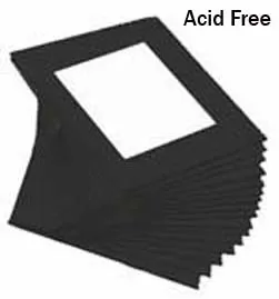 Acid Free Black Mat Bundles