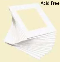 Acid Free Soft White Mat Bundles