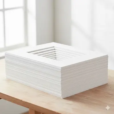 Acid Free White Mat Bundles