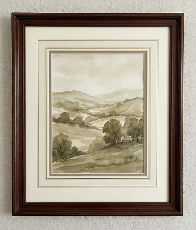 16x20 picture frames in various wood and metal styles