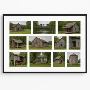 11 Hole Collage Mats