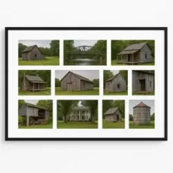 11 Hole Collage Mats