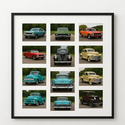 12 Hole Collage Mats