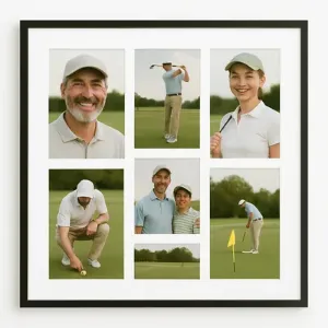7 Hole Collage Mats