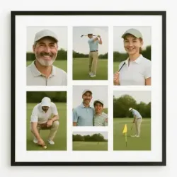 7 Hole Collage Mats