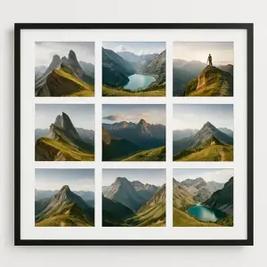 9 Hole Collage Mats