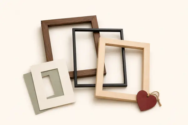 A selection of picture frames and mat boards saved as favorites