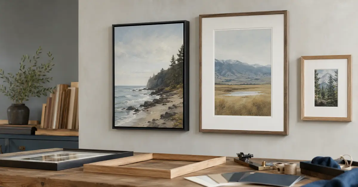 Website Photo Frame Custom Picture Frames and Floater Frames | WebPictureFrames